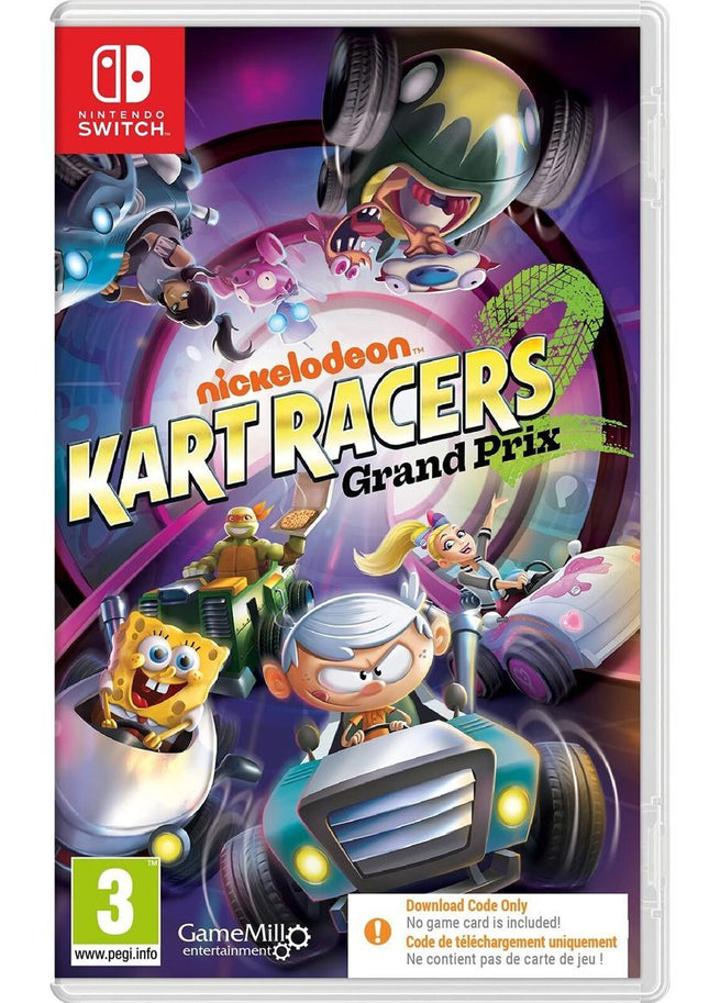 Nickelodeon Kart Racers 2 Grand Prix - Nintendo Switch (Download Code Only)