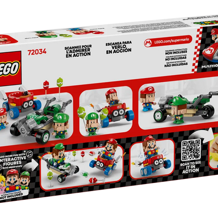 LEGO® Super Mario™ 72034 – Mario Kart™: Baby Mario vs. Baby Luigi