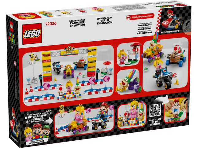 LEGO® Super Mario™ 72036 – Mario Kart™: Baby Peach &amp; Grand Prix Set