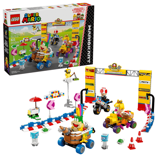 LEGO® Super Mario™ 72036 – Mario Kart™: Baby Peach &amp; Grand Prix Set