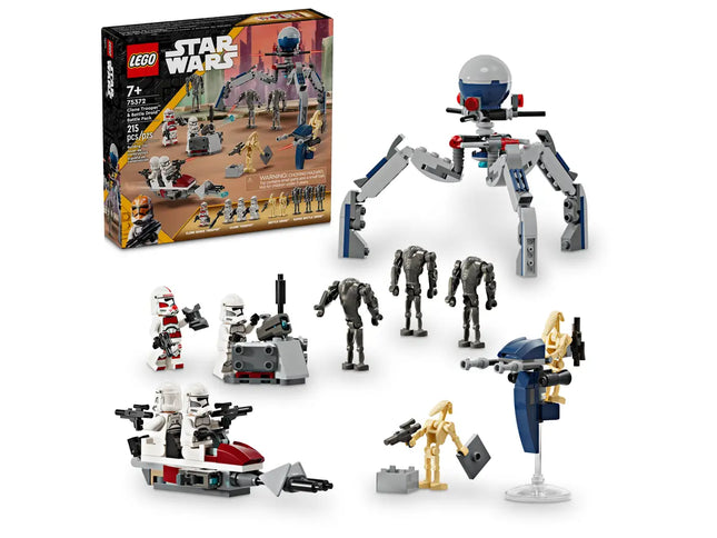 LEGO® Star Wars™ 75372 – Clone Trooper™ & Battle Droid™ Battle Pack