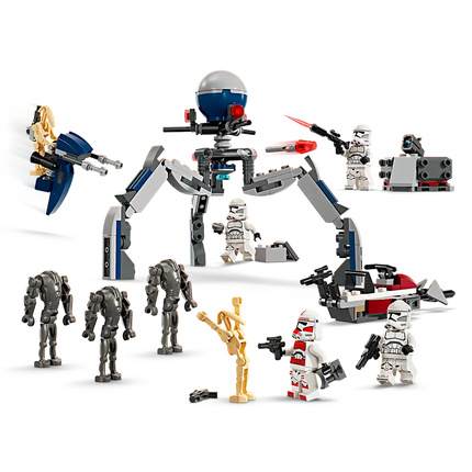 LEGO® Star Wars™ 75372 – Clone Trooper™ & Battle Droid™ Battle Pack