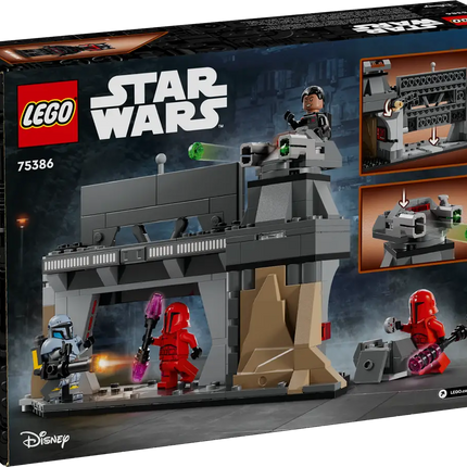 LEGO® Star Wars™ 75386 – Paz Vizsla™ and Moff Gideon™ Battle
