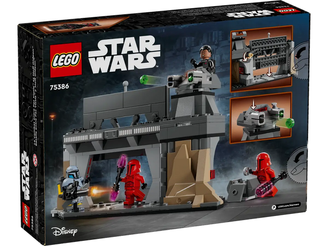 LEGO® Star Wars™ 75386 – Paz Vizsla™ and Moff Gideon™ Battle
