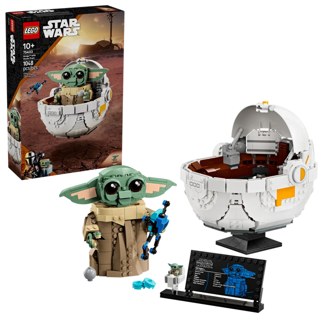 LEGO® Star Wars™ 75403 – Grogu™ with Hover Pram