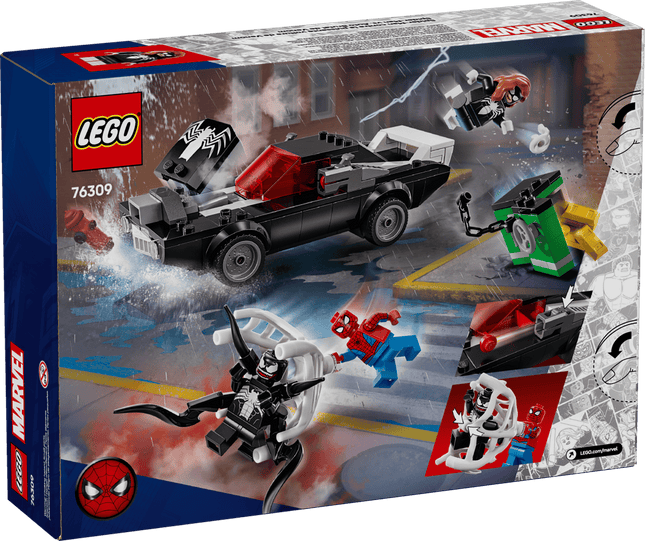LEGO® Marvel 76309 – Spider-Man vs. Venom Muscle Car