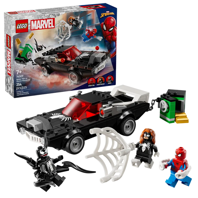 LEGO® Marvel 76309 – Spider-Man vs. Venom Muscle Car