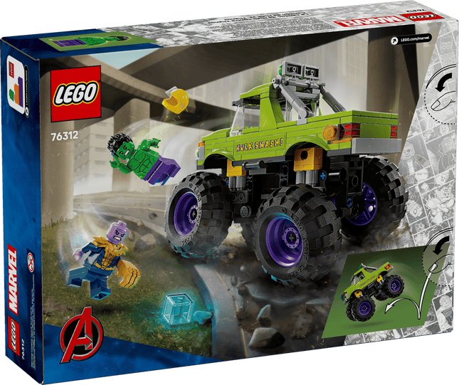 LEGO® Marvel 76312 – The Hulk Truck vs. Thanos