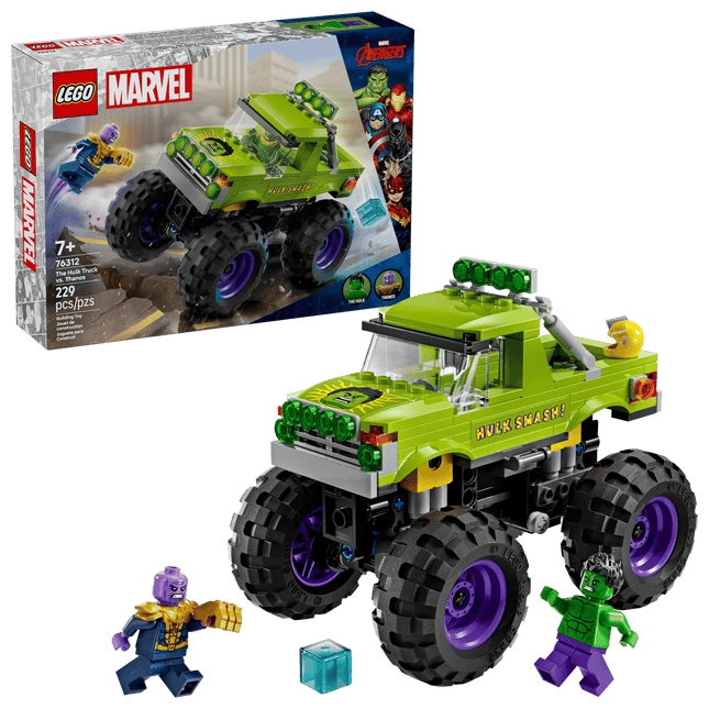LEGO® Marvel 76312 – The Hulk Truck vs. Thanos