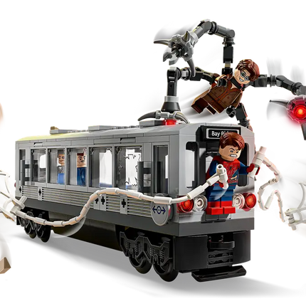 LEGO® Marvel 76321 – Spider-Man vs. Doc Ock™ Subway Train Scene