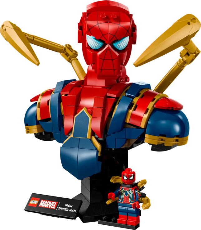LEGO® Marvel 76326 – Iron Spider-Man Bust