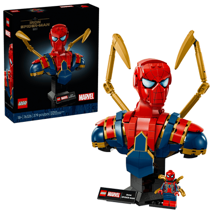 LEGO® Marvel 76326 – Iron Spider-Man Bust