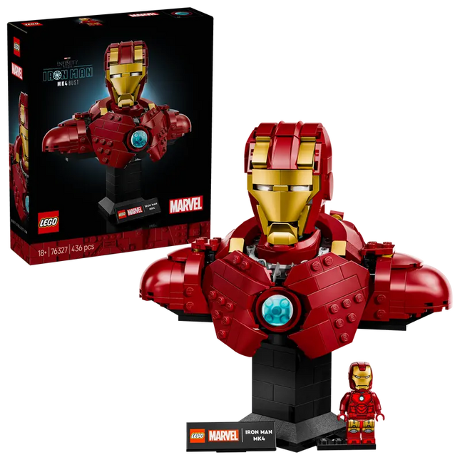 LEGO® Marvel 76327 – Iron Man™ MK4 Bust