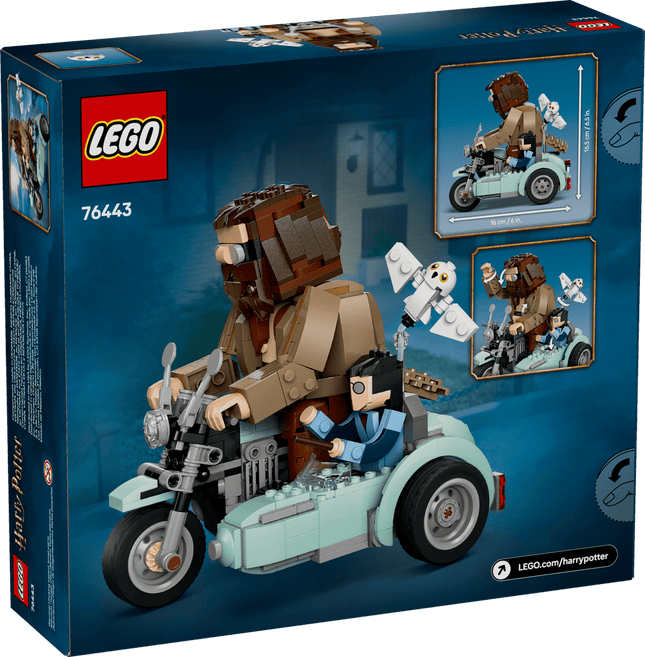 LEGO® Harry Potter™ 76443 – Hagrid™ & Harry’s Motorcycle Ride