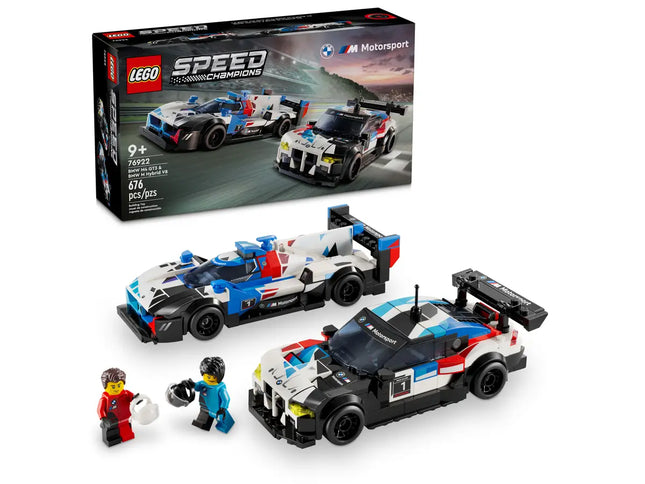 LEGO® Speed Champions 76922 – BMW M4 GT3 &amp; BMW M Hybrid V8 Race Cars