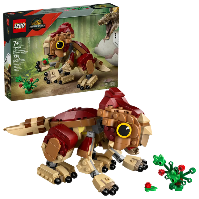 LEGO® Jurassic World 76970 – Baby Dinosaur Dolores: Aquilops