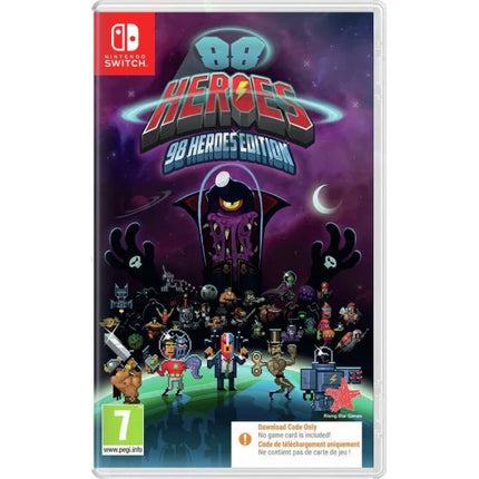 88 Heroes: 98 Heroes Edition - Nintendo Switch (Download Code Only)